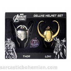 Marvel Limited Edition Loki and Thor Helmet Key Ring Set 2-Piece B00N3FFHT8